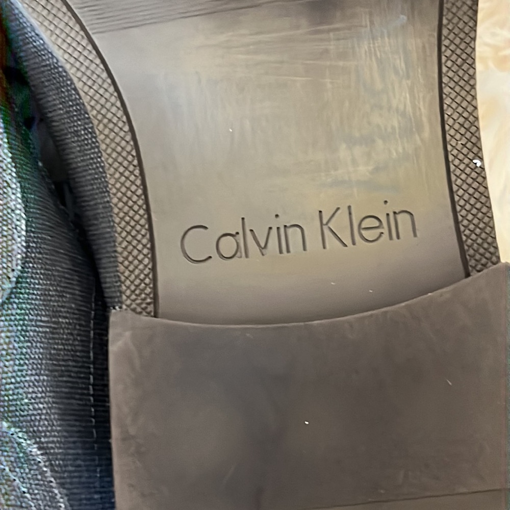 Men's Calvin Klein Grey Dress Shoes- SIZE 11.5 - Picture 6 of 6